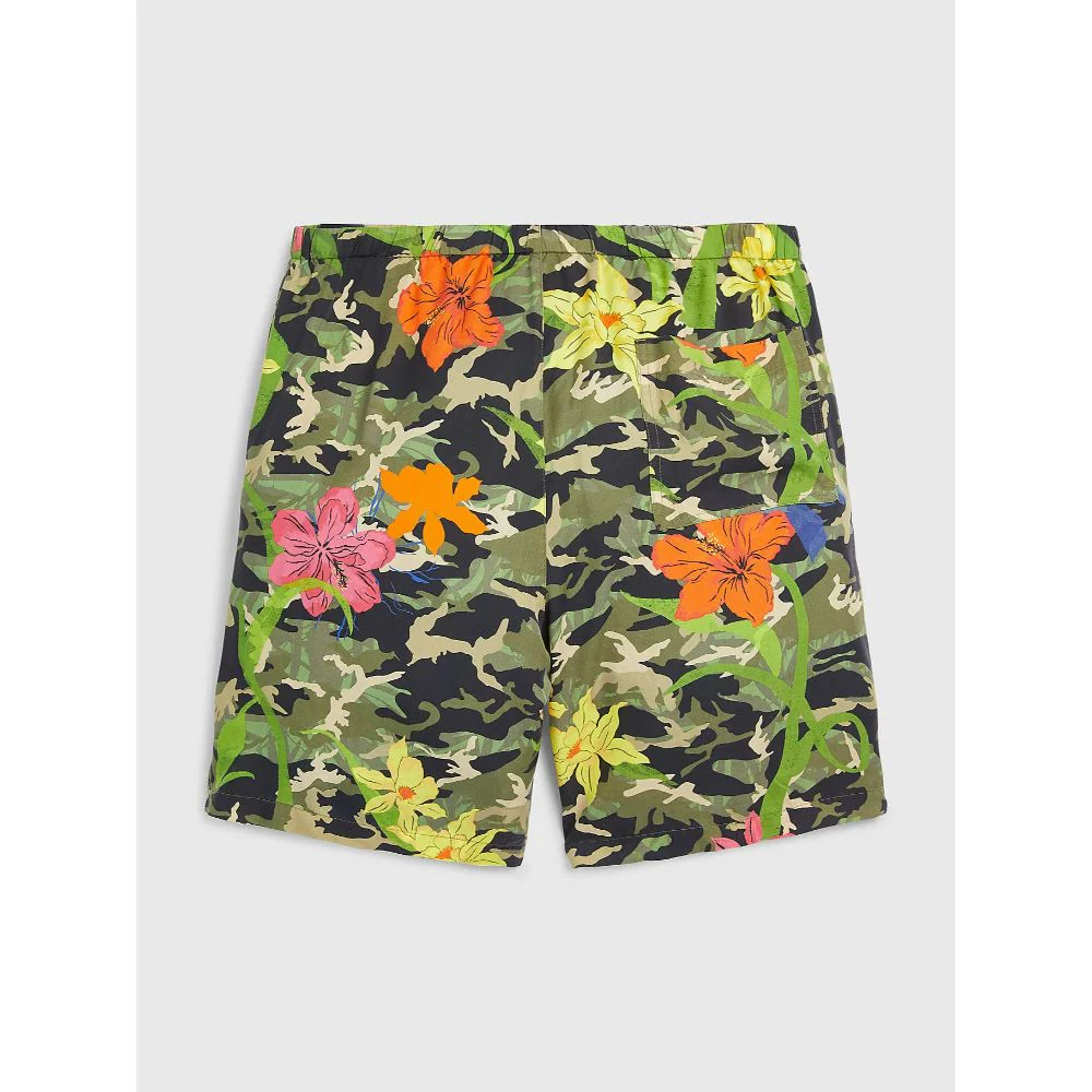 Tommy Hilfiger - Men's Hawaiian Lightweight Camo Print Shorts Relaxed Fit - Image 3