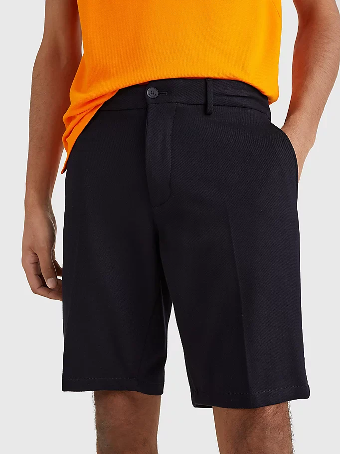 Tommy Hilfiger - Men's Harlem Relaxed Fit Jersey Chino Shorts - Image 4