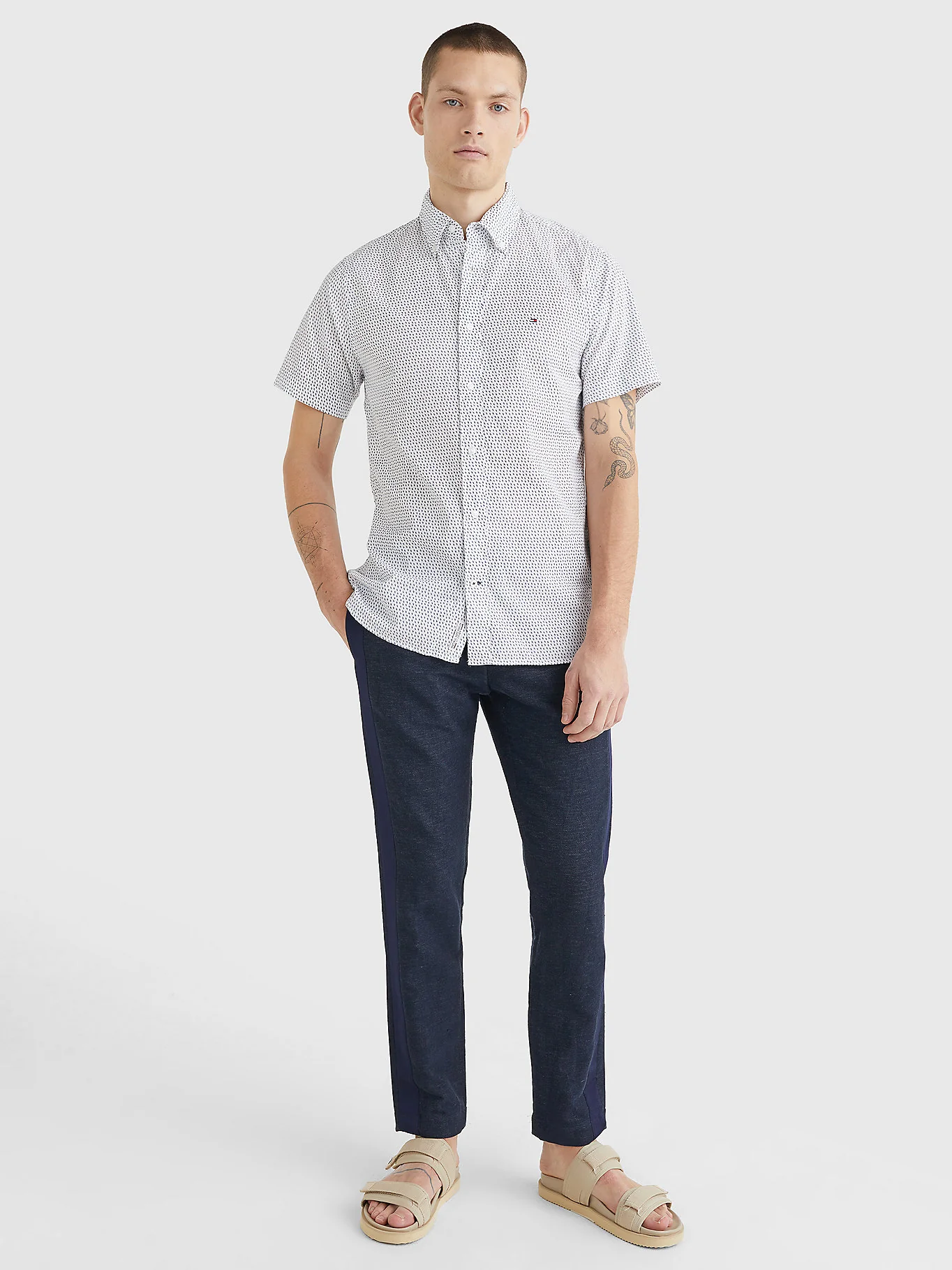 Tommy Hilfiger - Elevated Side Tape Tapered Trousers - Image 5