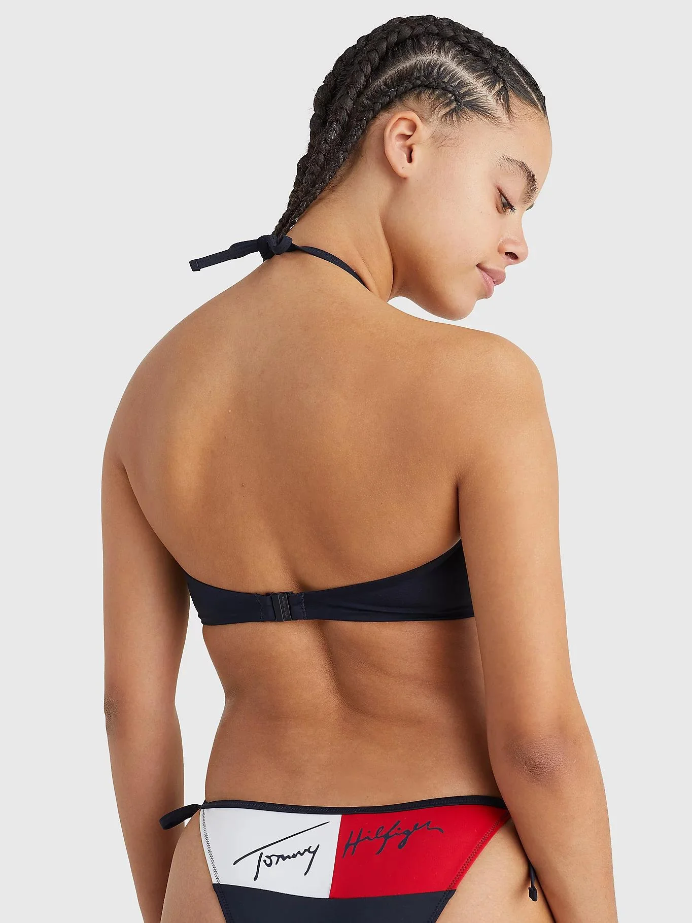 Tommy Hilfiger - Women's Signature Logo Bandeau Bikini Top - Image 3