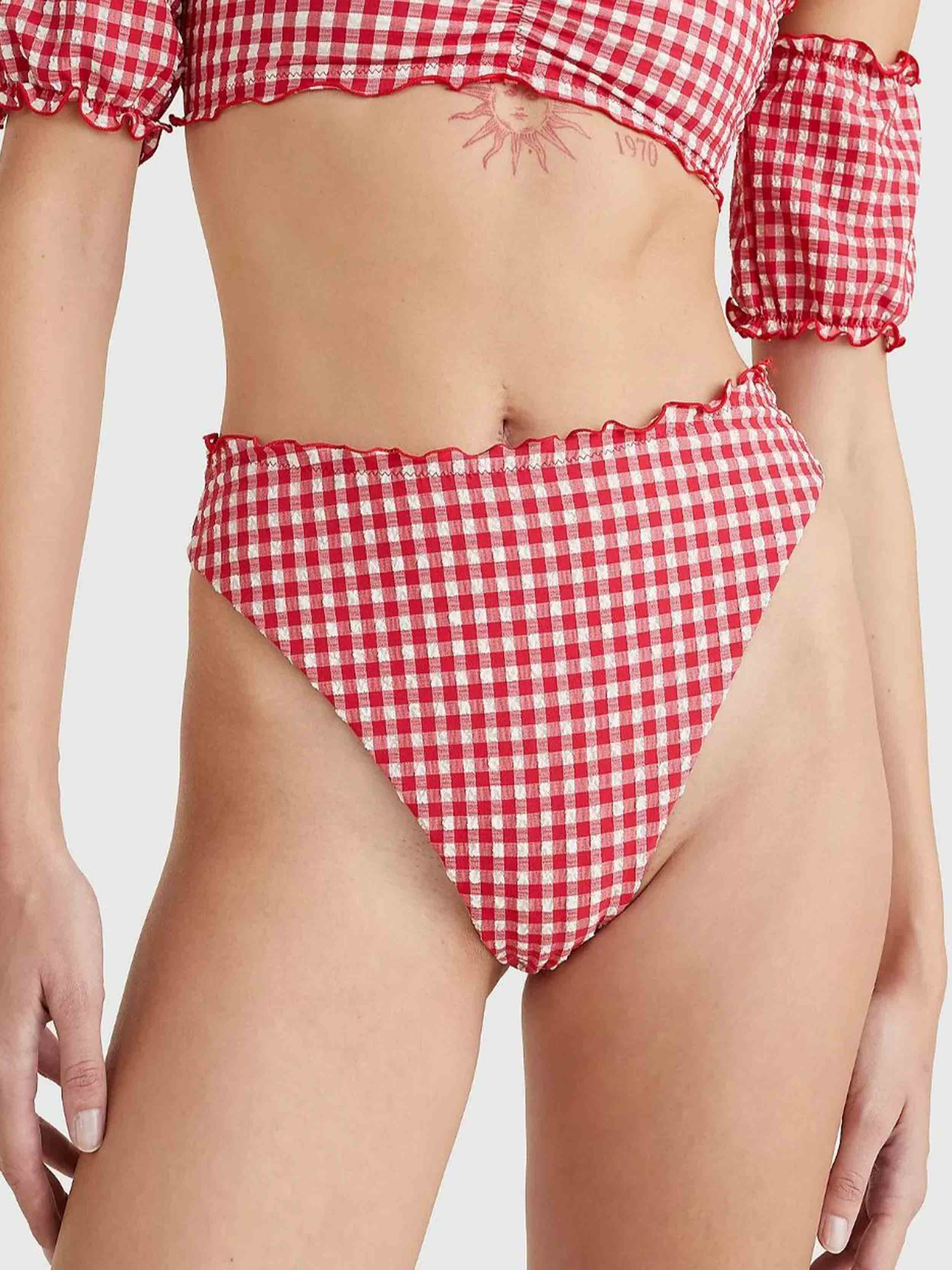 Tommy Hilfiger - Women's High Leg Cheeky Bikini Bottom - Image 4