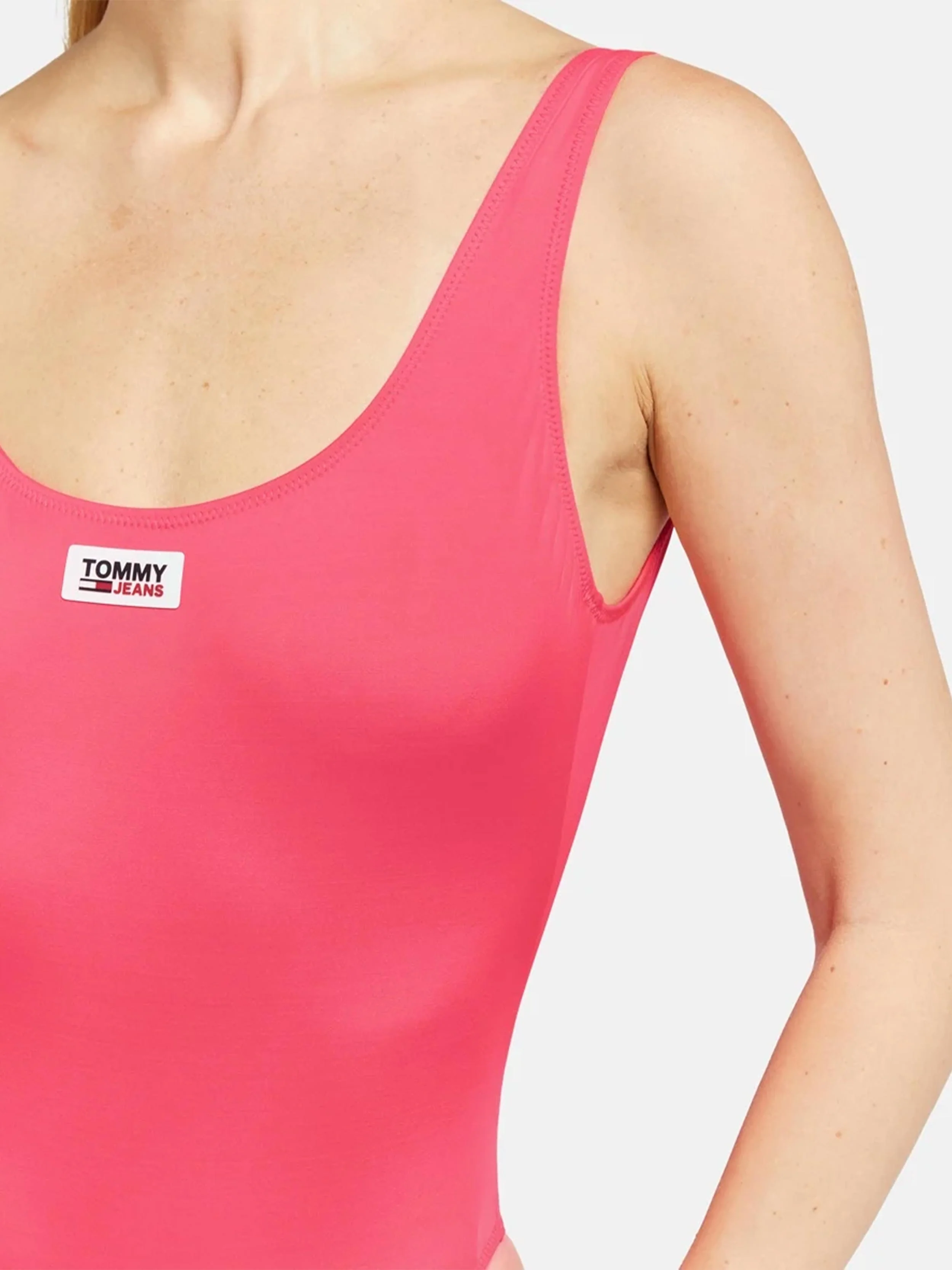 Tommy Hilfiger - Women's Scoop Back Cheeky One-Piece Swimsuit - Image 7