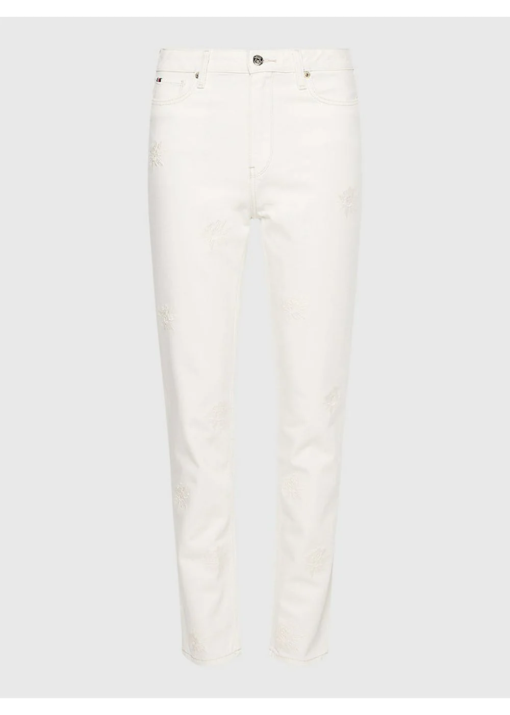 Tommy Hilfiger - Gramercy High Rise Tapered Embroidery Jeans - Image 3