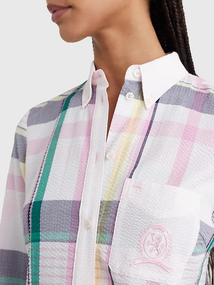 Tommy Hilfiger - Prep Crest Check Shirt Dress - Image 3