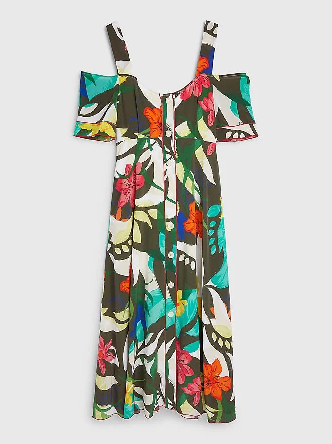 Tommy Hilfiger - Silk Hawaiian Print Maxi Dress - Image 2