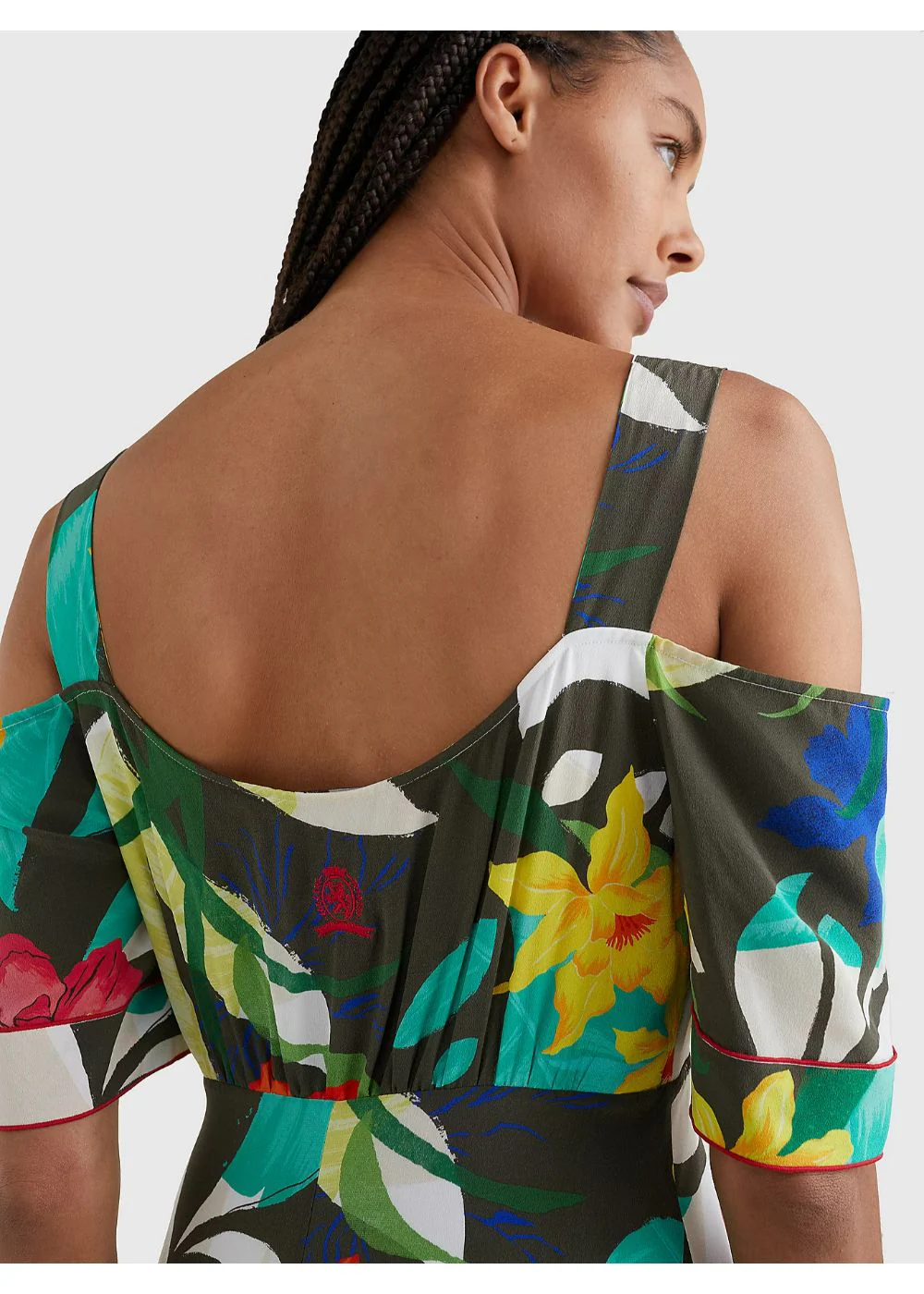 Tommy Hilfiger - Silk Hawaiian Print Maxi Dress - Image 4