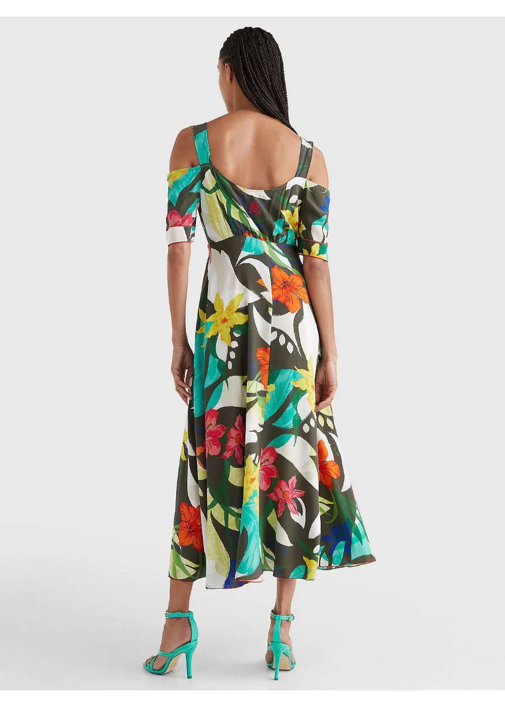 Tommy Hilfiger - Silk Hawaiian Print Maxi Dress - Image 5