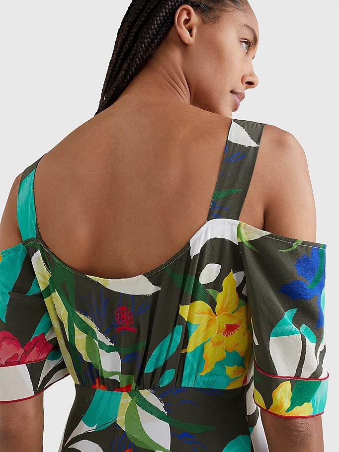 Tommy Hilfiger - Silk Hawaiian Print Maxi Dress - Image 6
