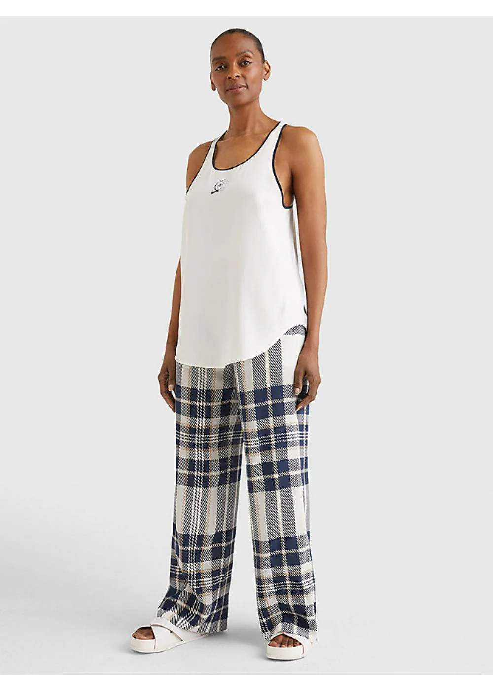 Tommy Hilfiger - Icons Silk Racerback Tank Top Regular Fit - Image 4