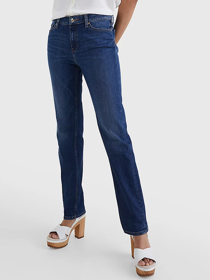 Tommy Hilfiger - Rome Mid Rise Straight Faded Jeans - Image 4