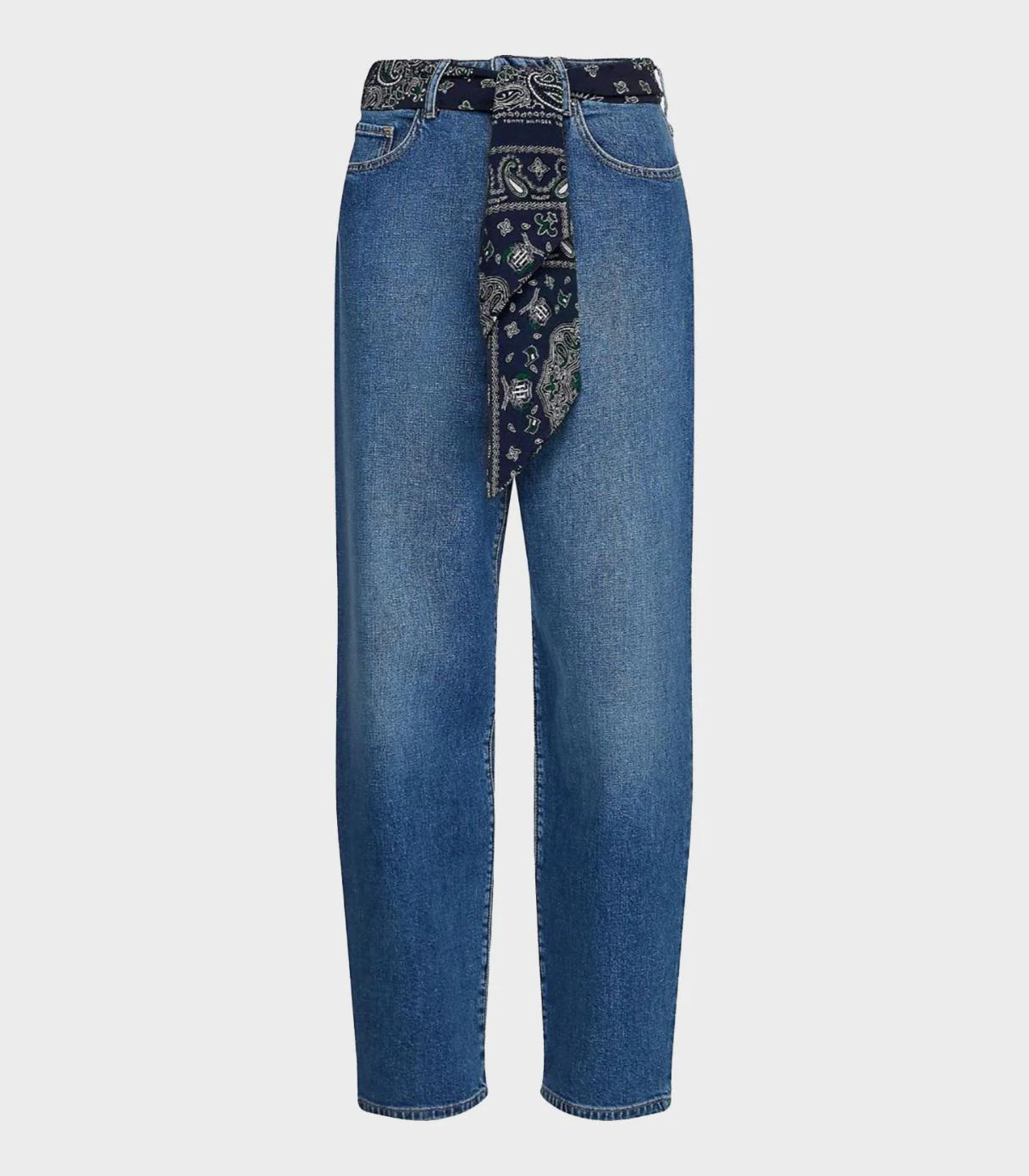 Tommy Hilfiger - High Rise Balloon Bandana Belt Jeans - Image 2