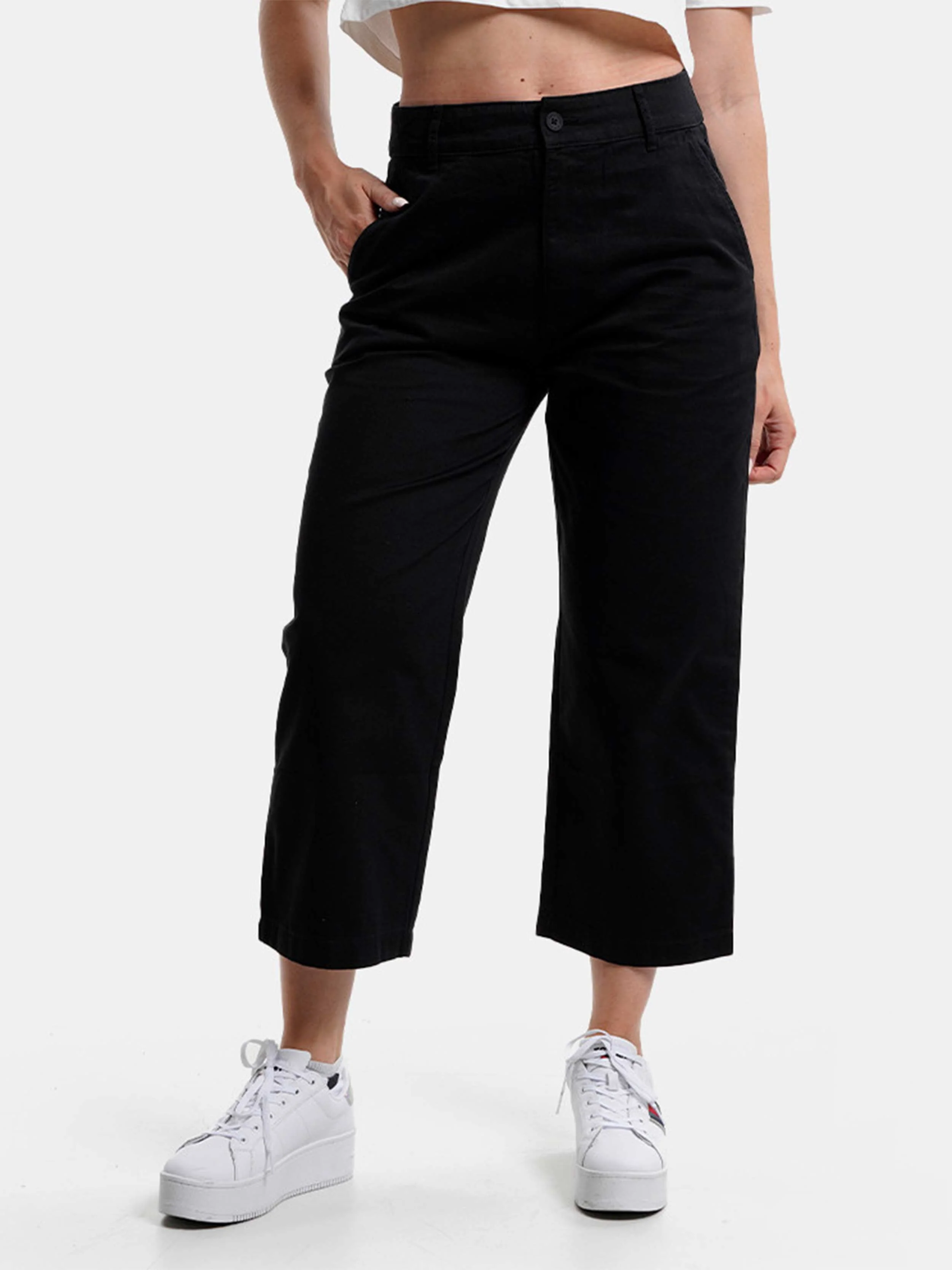 Tommy Hilfiger Jeans - Harper Branded Chino Pants - Regular Fit - Wide Leg - Image 15