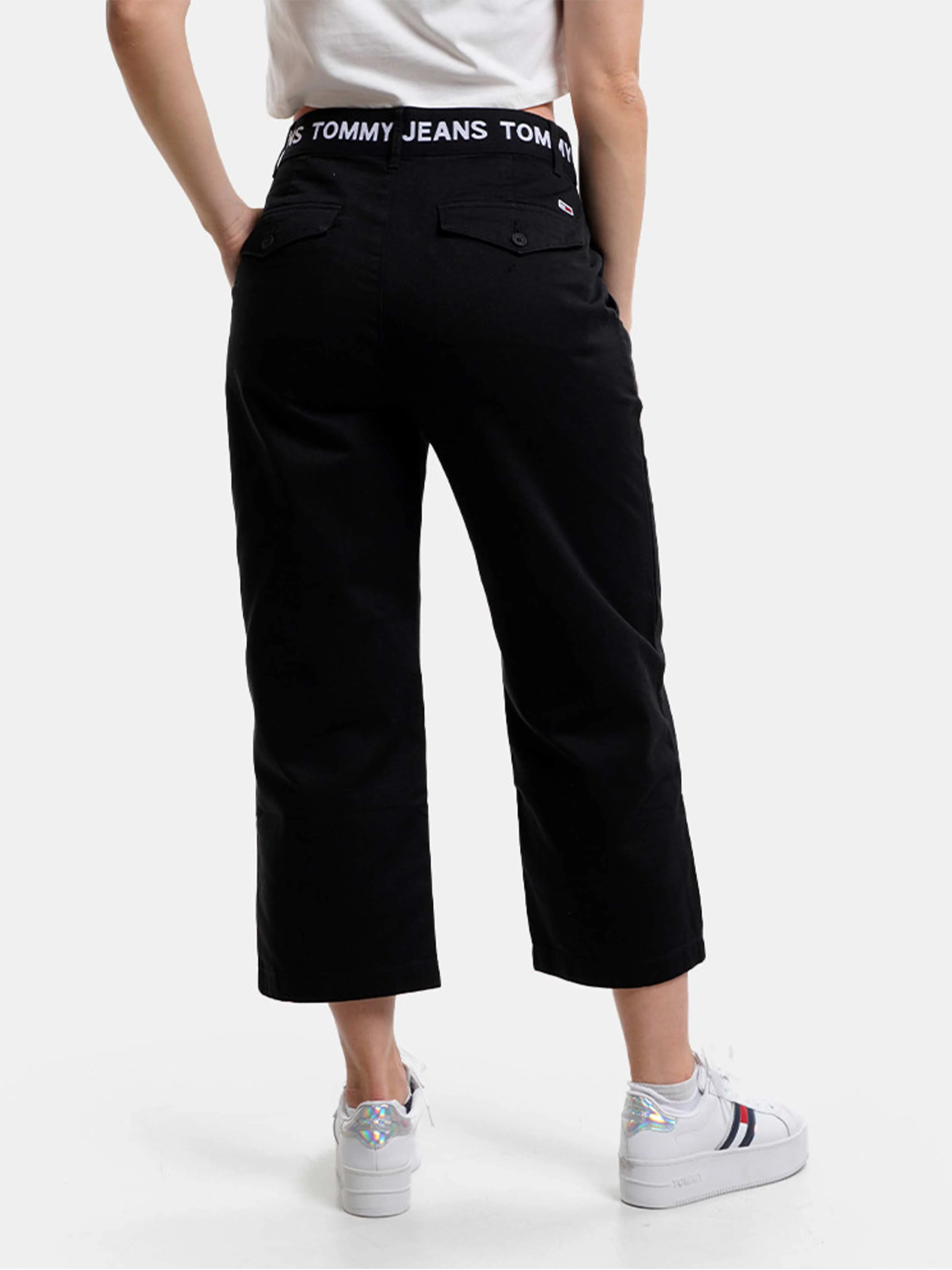 Tommy Hilfiger Jeans - Harper Branded Chino Pants - Regular Fit - Wide Leg - Image 16