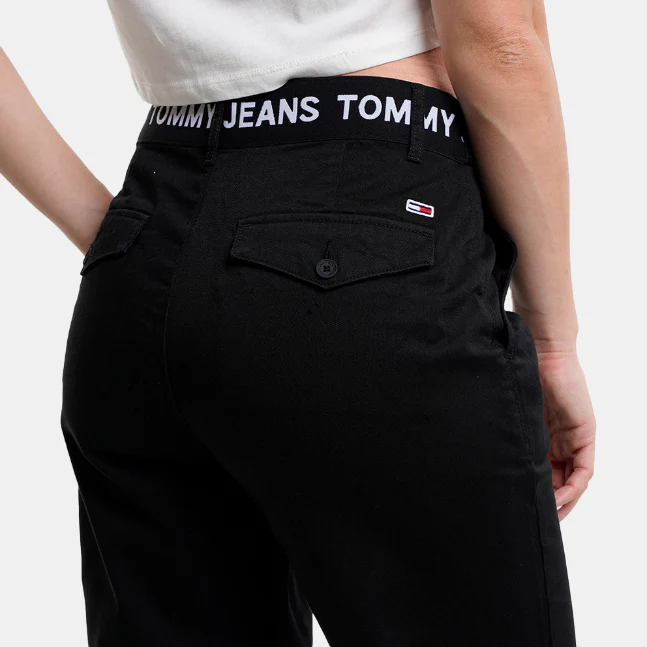 Tommy Hilfiger Jeans - Harper Branded Chino Pants - Regular Fit - Wide Leg - Image 17