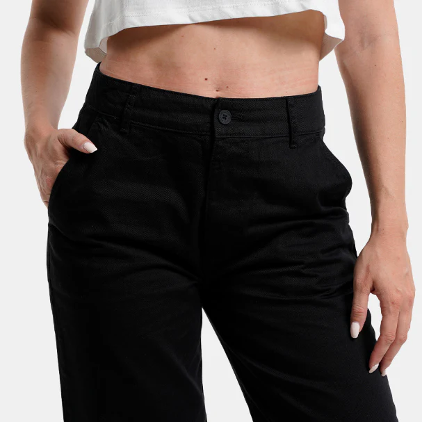 Tommy Hilfiger Jeans - Harper Branded Chino Pants - Regular Fit - Wide Leg - Image 18