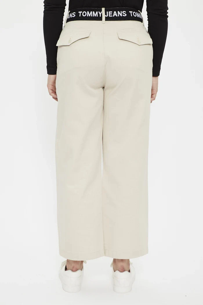 Tommy Hilfiger Jeans - Harper Branded Chino Pants - Regular Fit - Wide Leg - Image 6