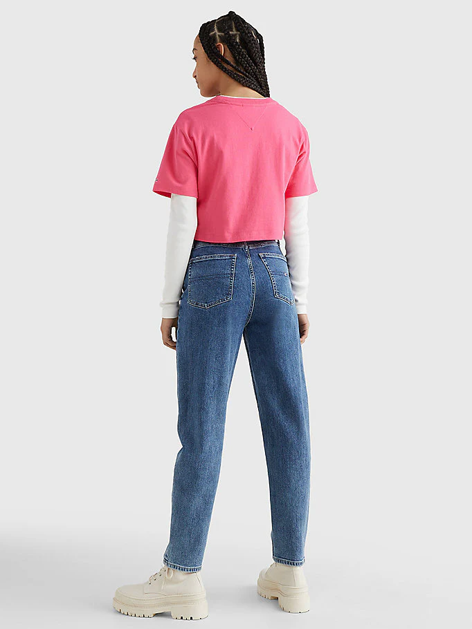 Tommy Hilfiger Jeans - Super Cropped T - Shirt - Image 6