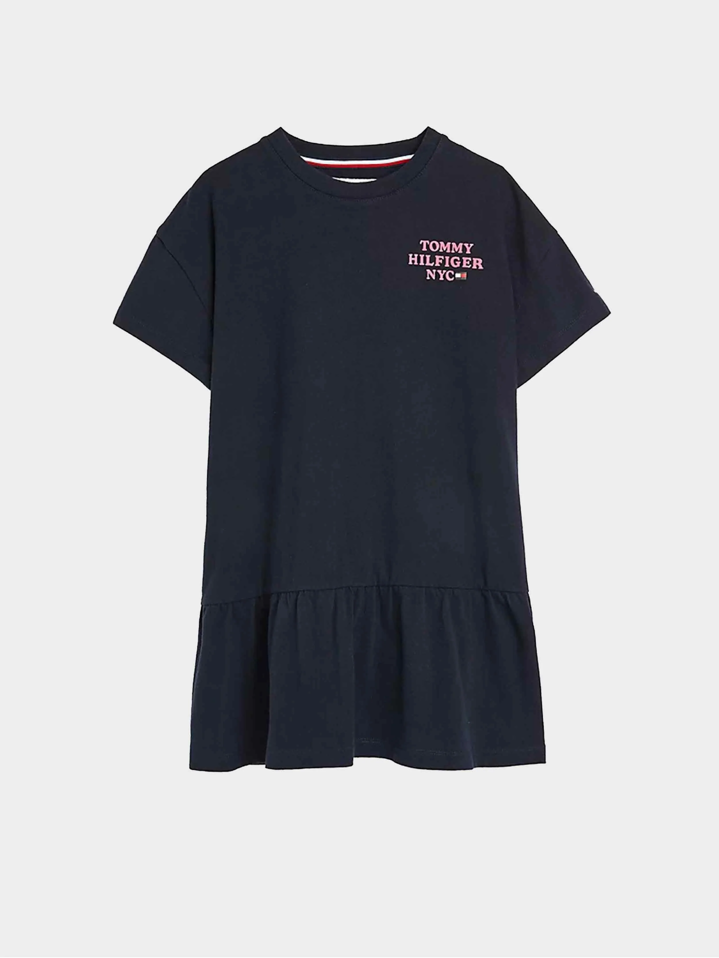 Tommy Hilfiger - Girls' Nyc Logo T-Shirt Dress Mini Length - Image 4