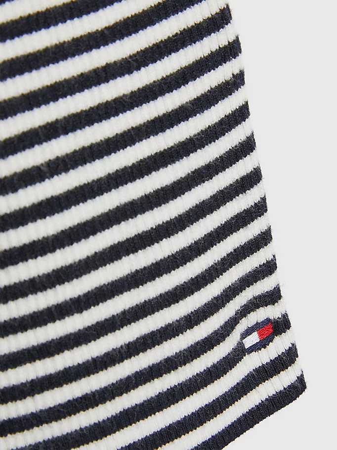 Tommy Hilfiger - Girls' Logo Waistband Ribbed Skirt - Image 3
