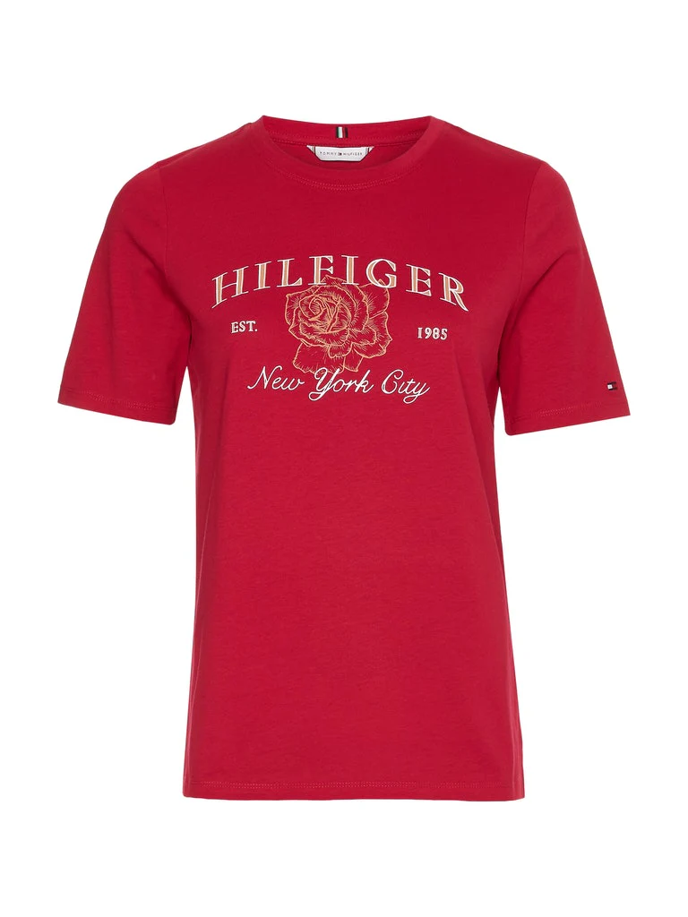 Tommy Hilfiger - Regular Fit  Print Top - Image 4