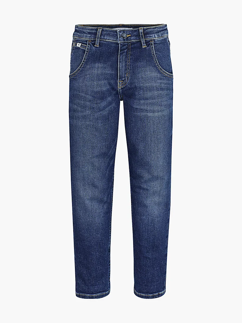 Calvin Klein  - Girls -  Relaxed Barrel Leg Jeans - Image 2