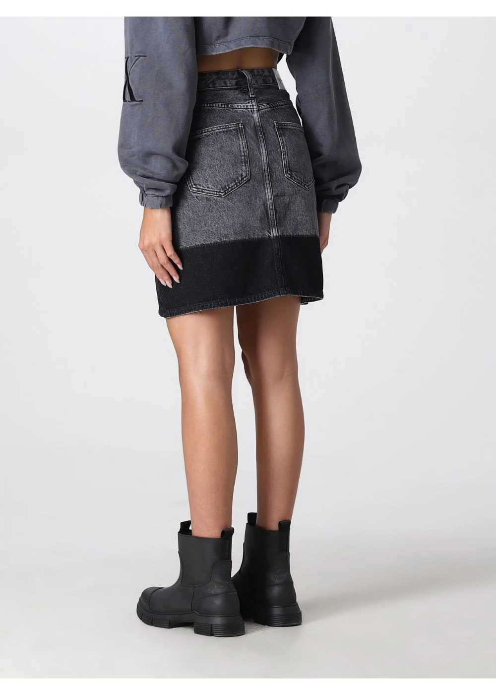 Calvin Klein Jeans - denim mini skirt regular fit - women - Image 4