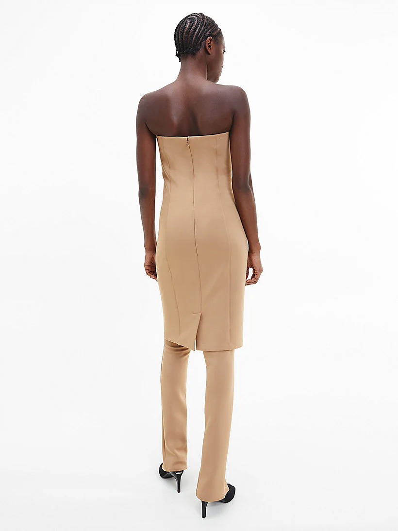 Calvin Klein - Bandeau Midi Bodycon Dress Slim Fit - Image 2