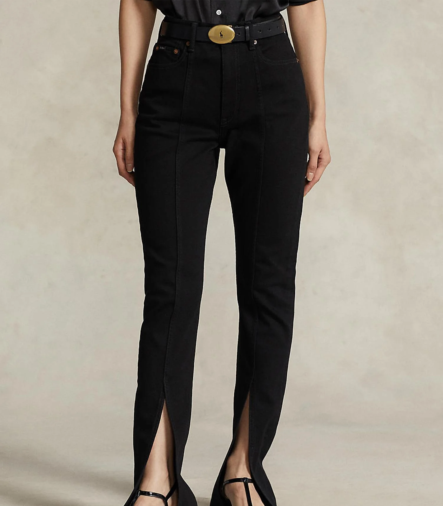Polo Ralph Lauren -Straight Fit Vented-Hem Jeans - Image 2