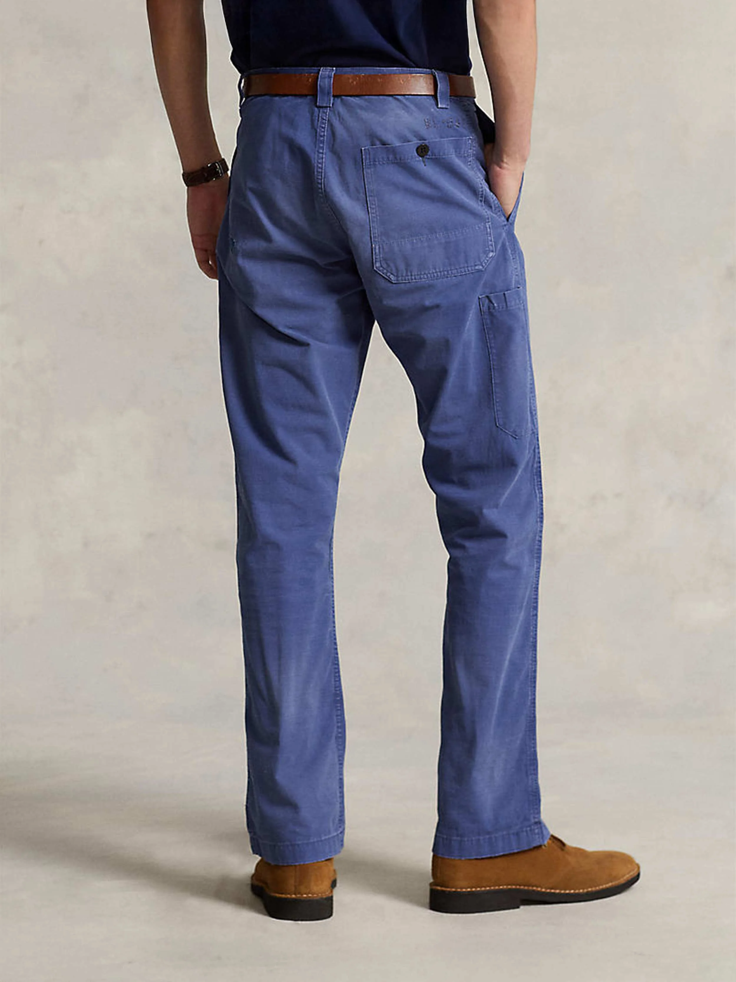 Polo Ralph Lauren - Men's Classic Fit Distressed Canvas Pant - Image 4