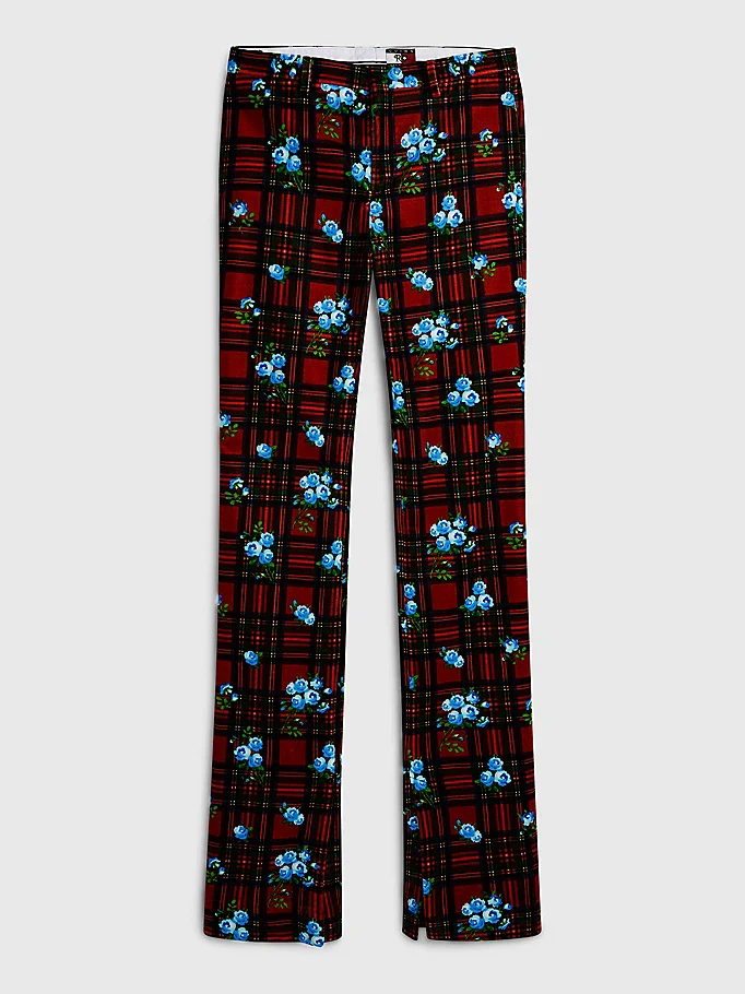 Tommy hilfiger - tartan floral pants
 - women  - women - Image 2