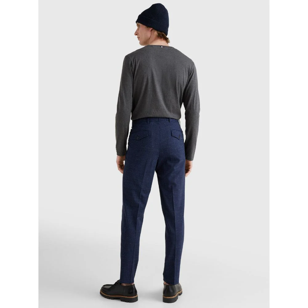 Tommy Hilfiger - Chelsea 2 Pleats Gingham Pants Relaxed Fit - Image 2