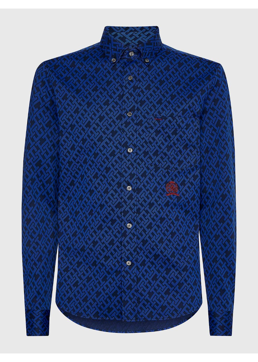 Tommy Hilfiger - Men's Monogram Crest Embroidery Shirt - Image 2
