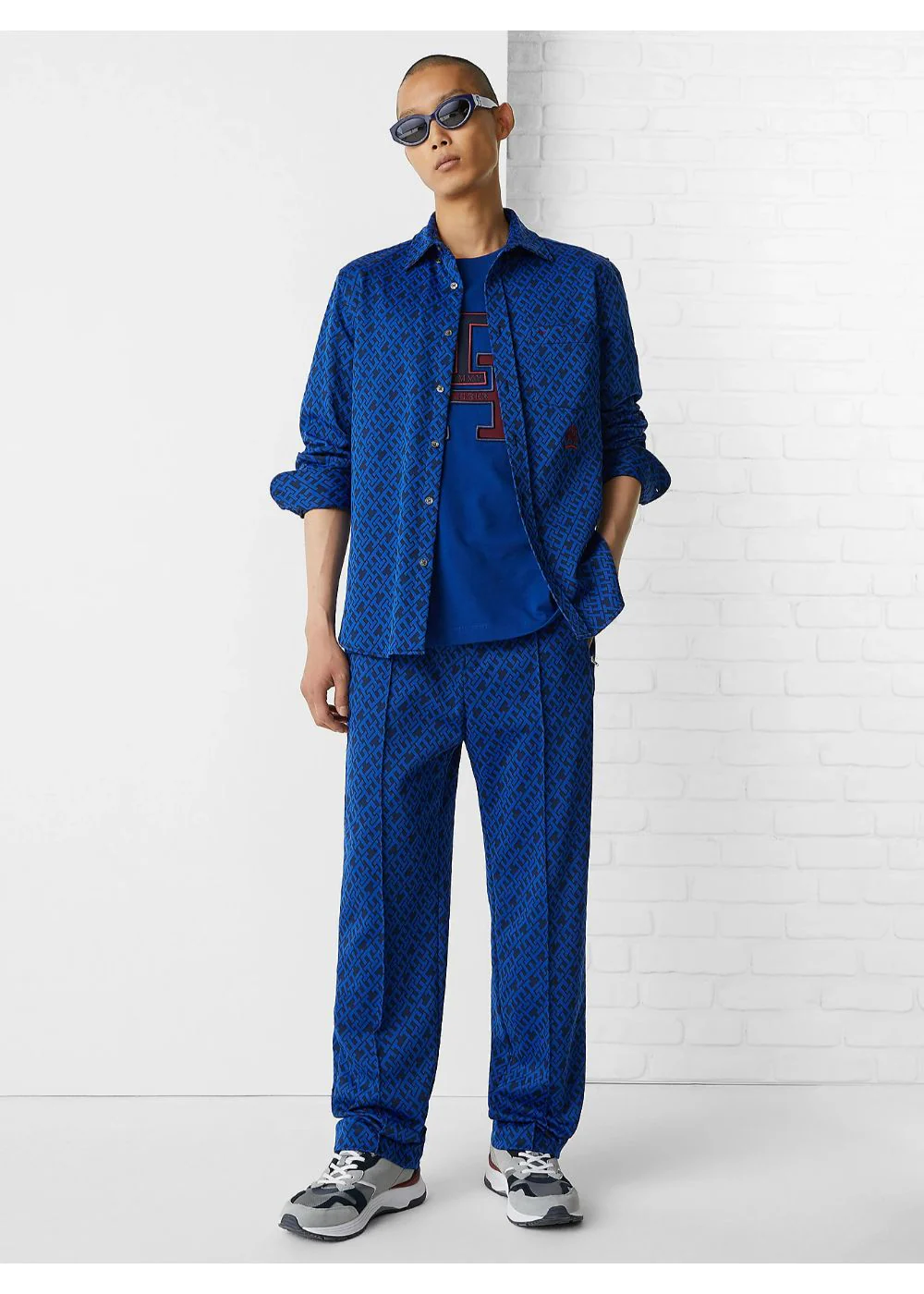 Tommy Hilfiger - Men's Monogram Crest Embroidery Shirt - Image 3