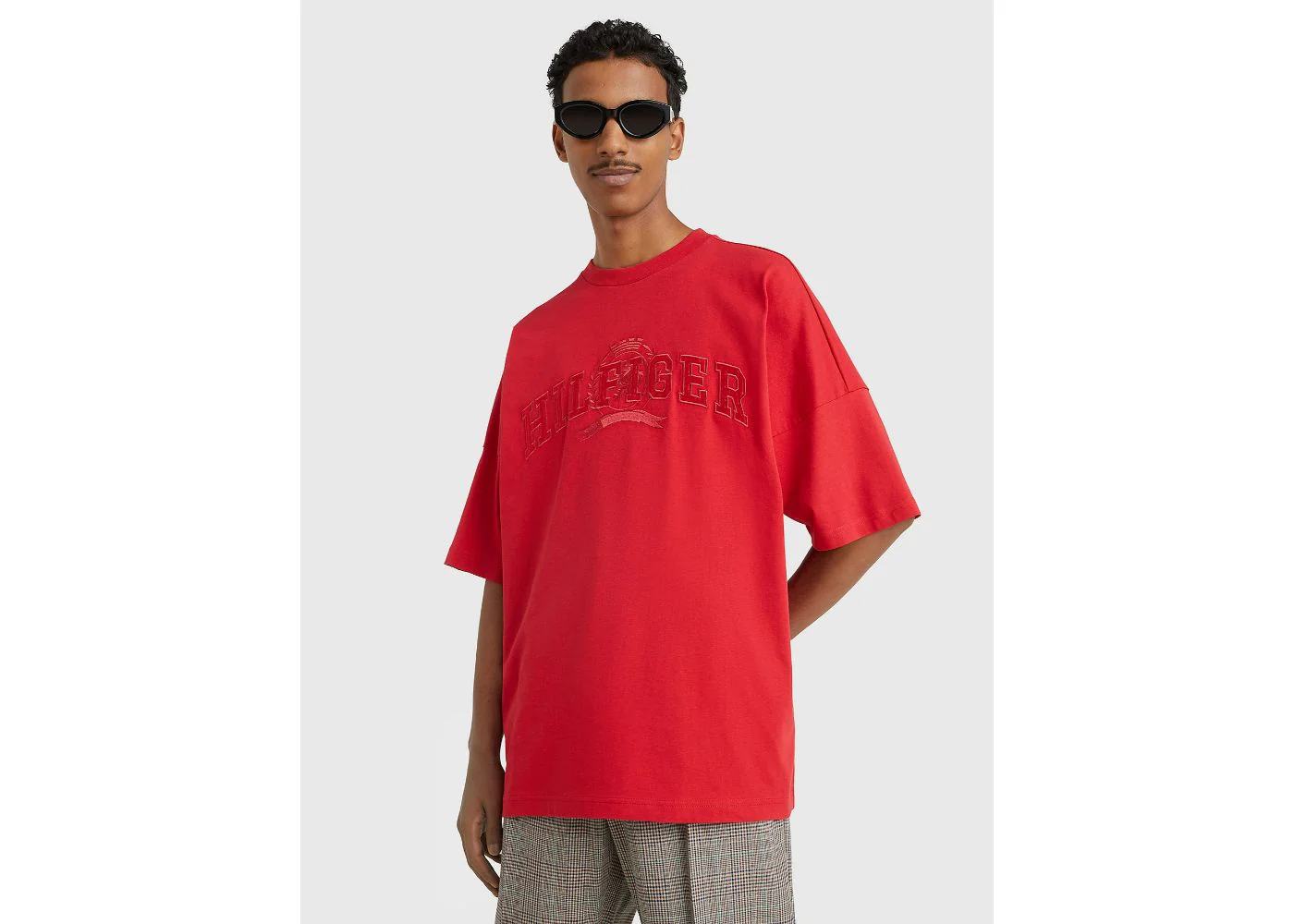 Tommy Hilfiger - Men's Crest Organic Cotton College T-Shirt - Image 9