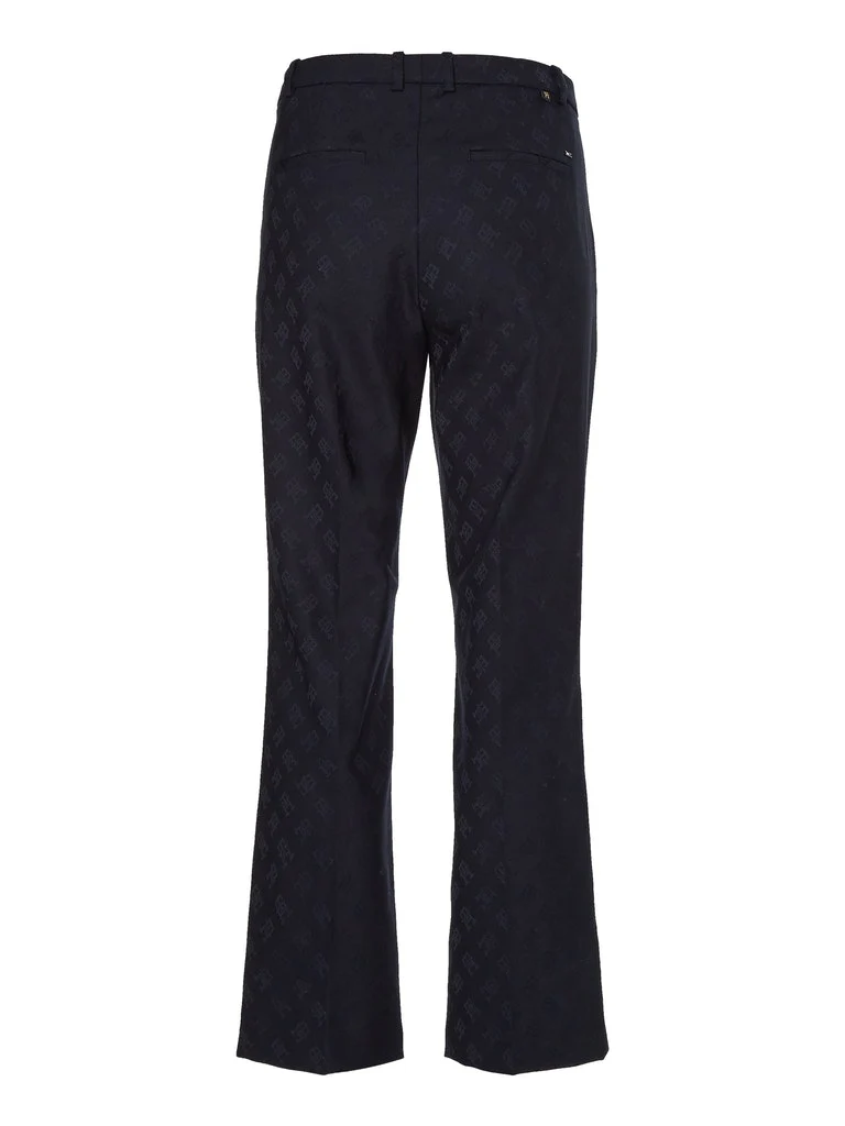 Tommy Hilfiger - Monogram Kick Flare Slim Fit Trousers - Image 4