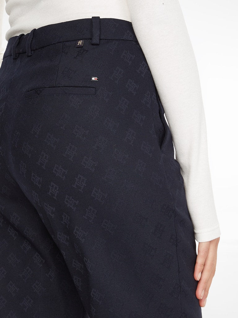 Tommy Hilfiger - Monogram Kick Flare Slim Fit Trousers - Image 6