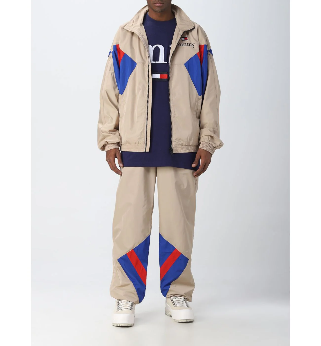 Tommy Hilfiger Jeans - Men's Colour Blocked Detail Logo Joggers - Image 4