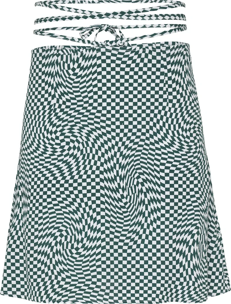 Tommy Hilfiger Jeans - Checkerboard Tie Mini Skirt - Image 2