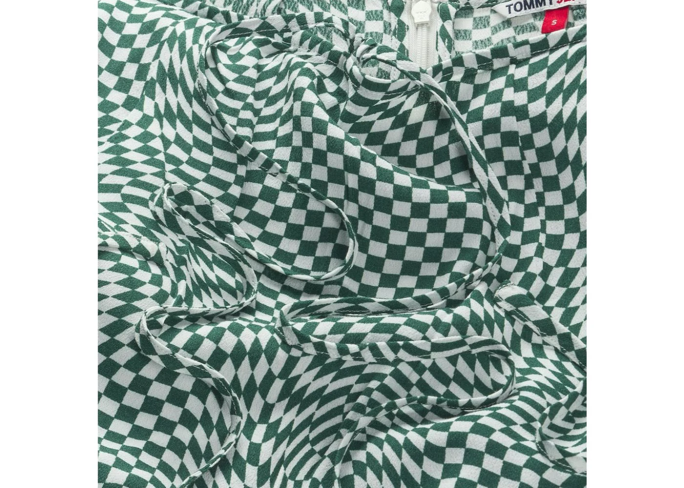 Tommy Hilfiger Jeans - Checkerboard Tie Mini Skirt - Image 3