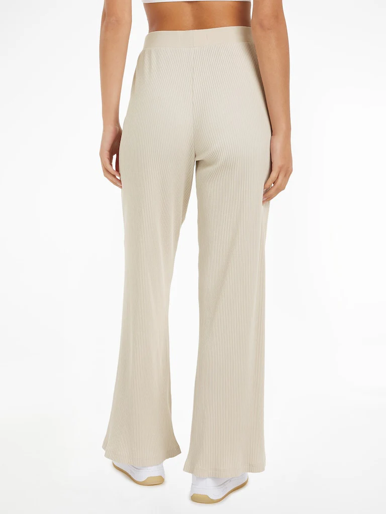 Tommy Hilfiger Jeans - Women's Ribbed Wide Leg Pant Relaxed Fit - Image 2