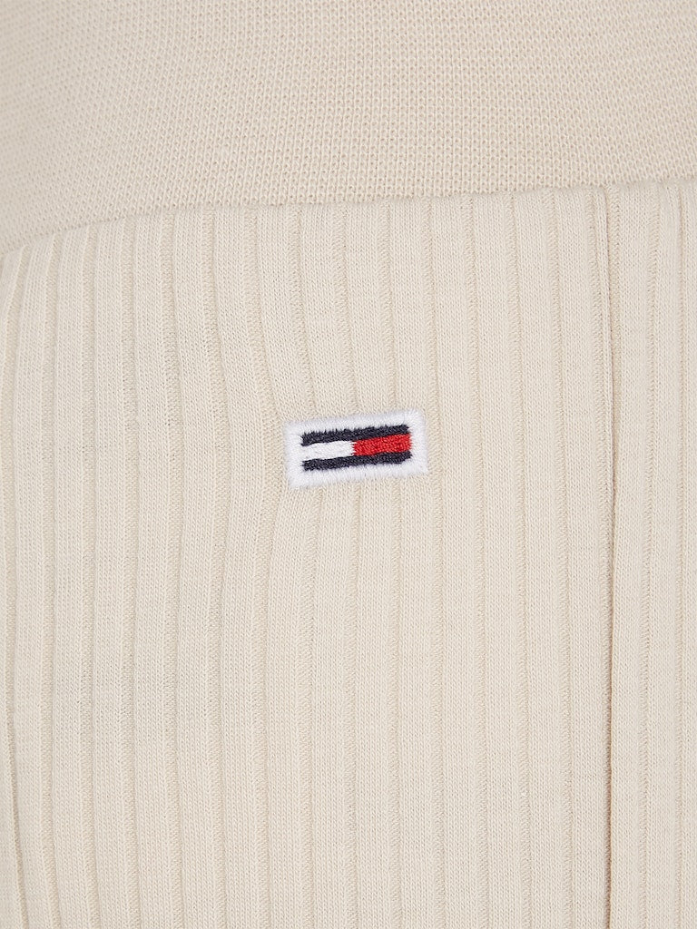 Tommy Hilfiger Jeans - Women's Ribbed Wide Leg Pant Relaxed Fit - Image 4