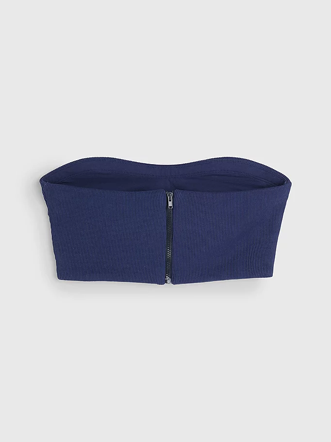 Tommy Hilfiger Jeans - Ribbed Bandeau Crop Top - Image 4
