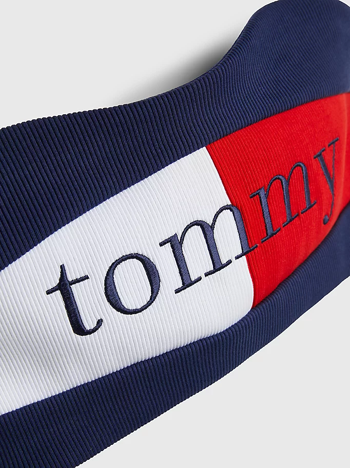 Tommy Hilfiger Jeans - Ribbed Bandeau Crop Top - Image 7