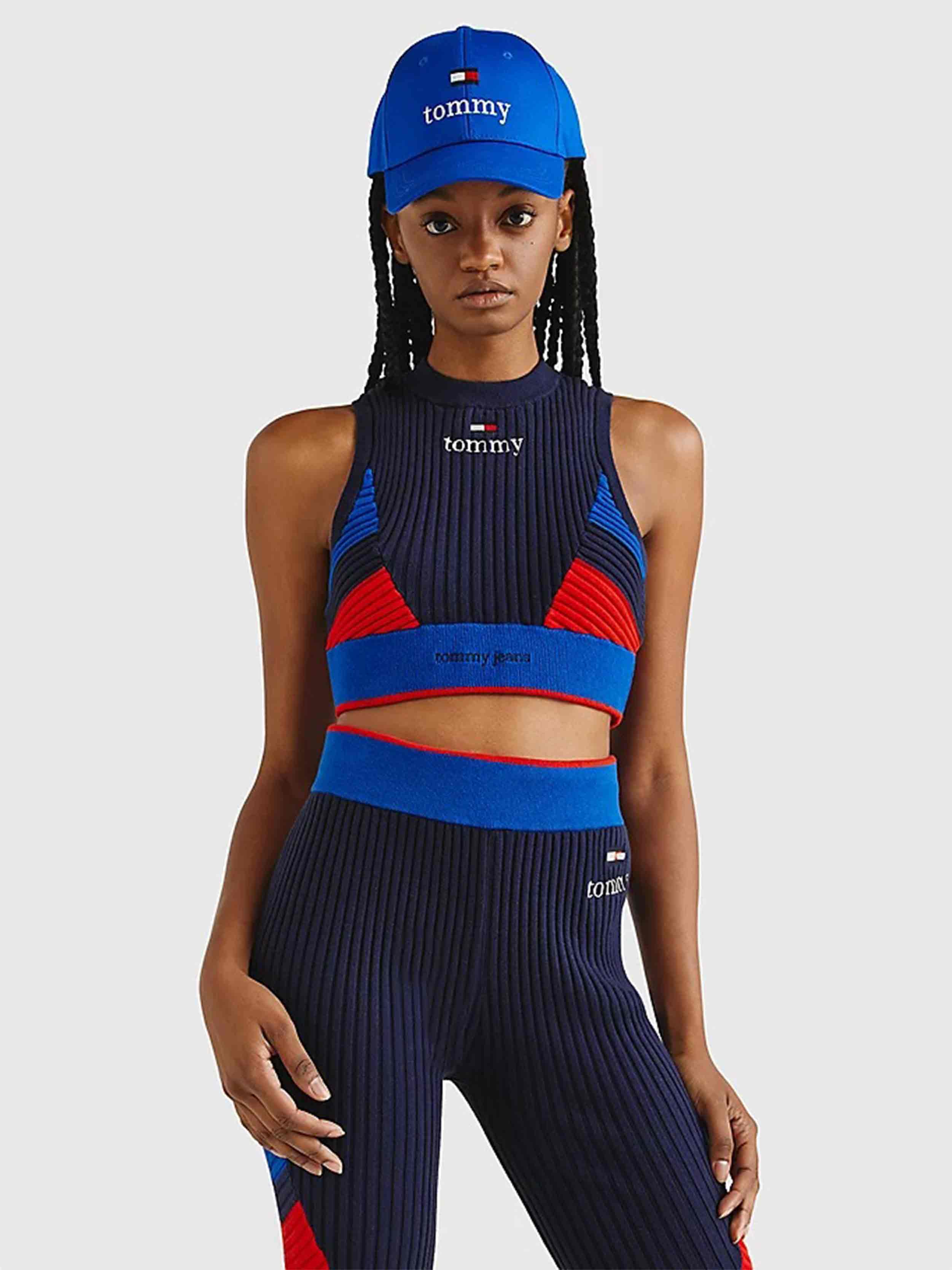 Tommy Hilfiger Jeans - Women's Knitted Racerback Crop Top - Image 4