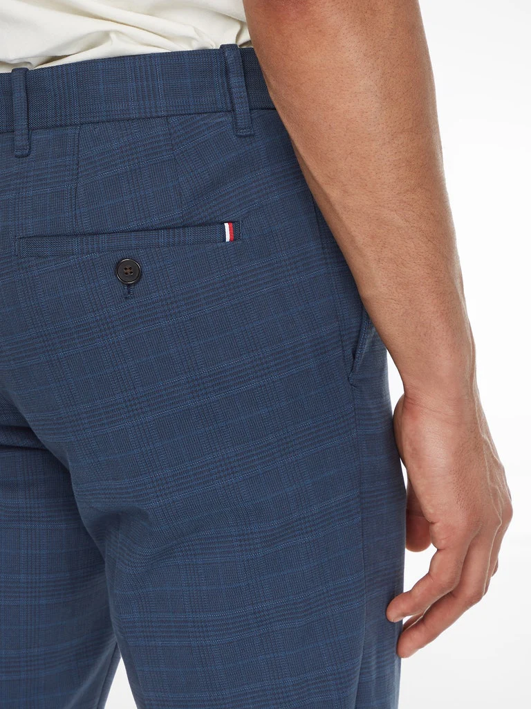 Tommy Hilfiger - Denton Prince Of Wales Check Straight Trousers - Image 4