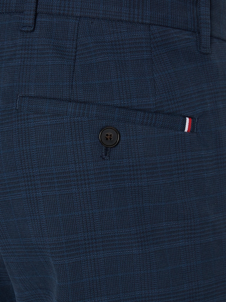 Tommy Hilfiger - Denton Prince Of Wales Check Straight Trousers - Image 5