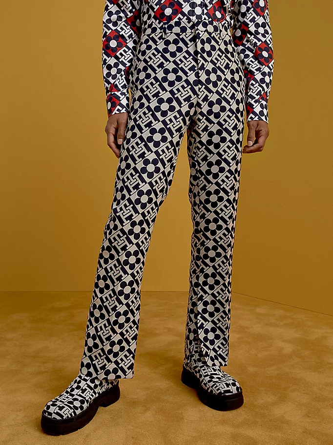 Tommy hilfiger - th x richard quinn monogram trousers - men - Image 3