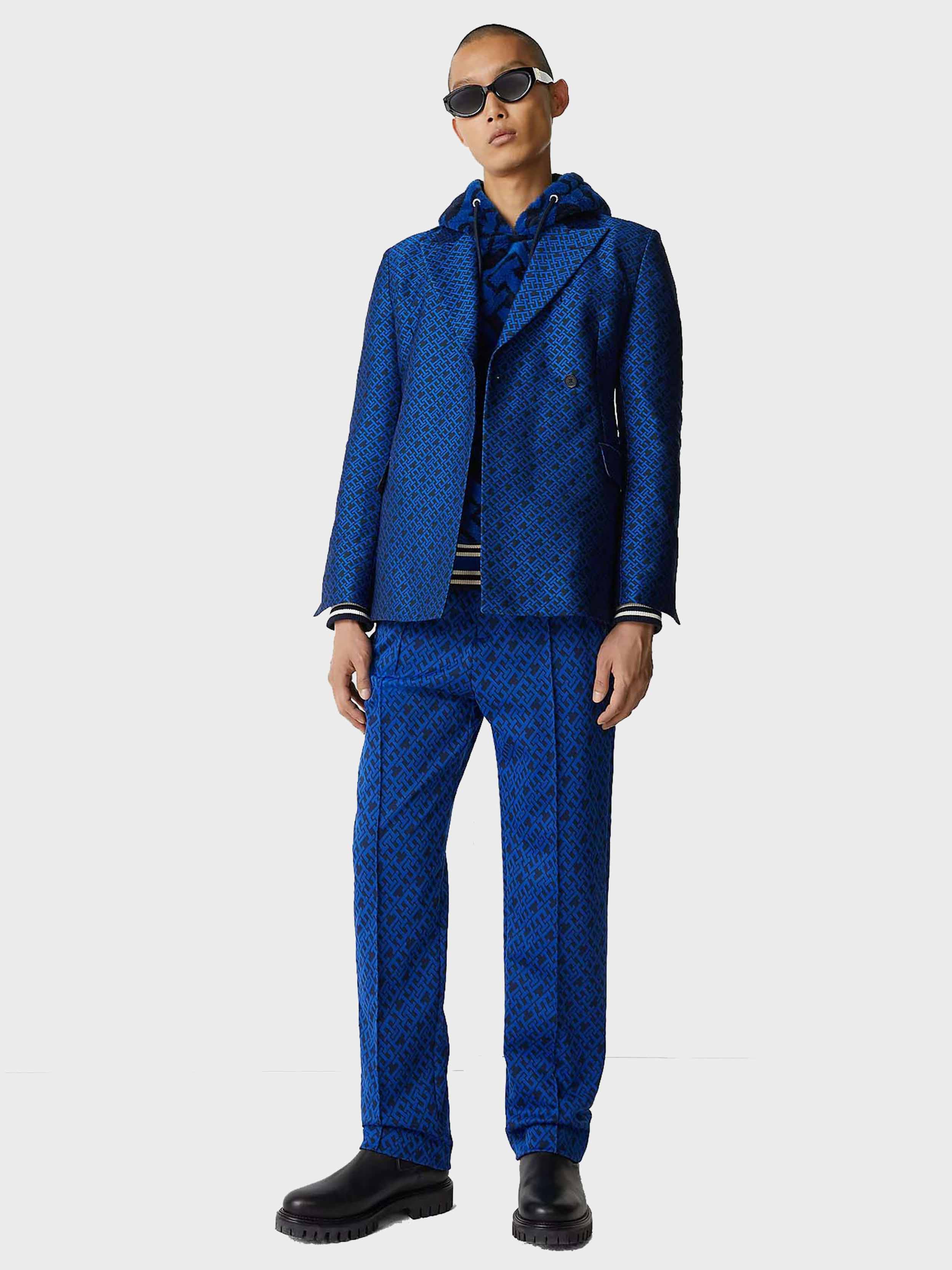 Tommy Hilfiger - Men's Monogram Jacquard Blazer - Image 2
