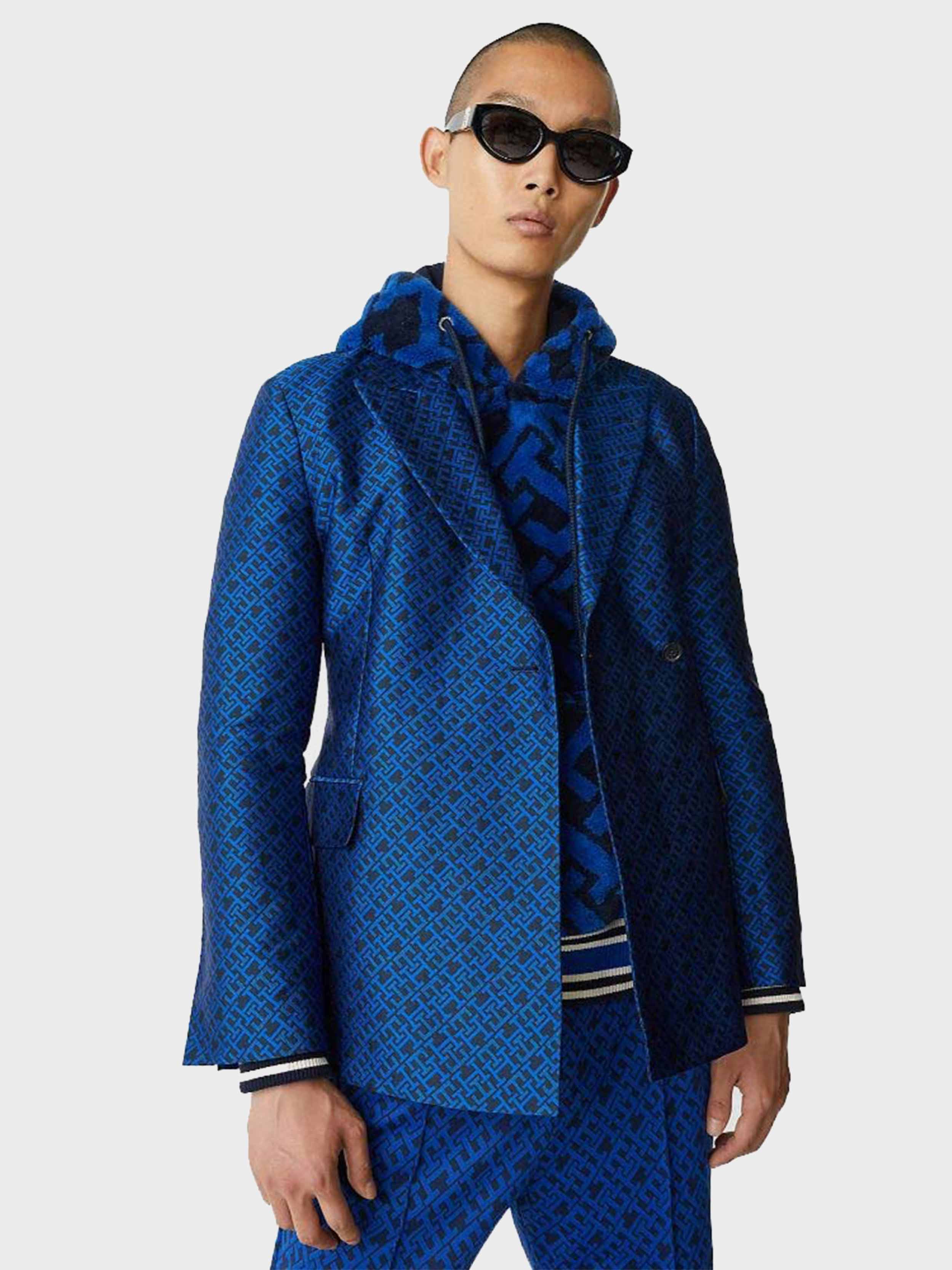 Tommy Hilfiger - Men's Monogram Jacquard Blazer - Image 4