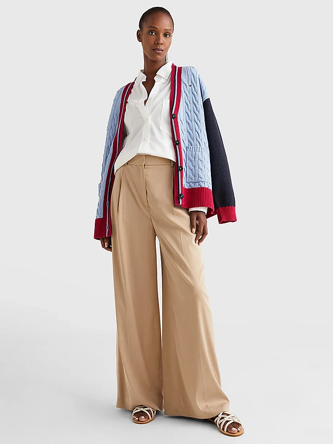 Tommy Hilfiger - Wide Leg Trousers Relaxed Fit - Image 3